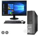 DELL FULL COMPUTER SET 8GB RAM DDR3  1TB HDD 19inch DISPLAY