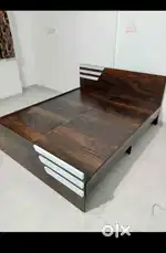 Bed wooden bed Queen size bed we manufacturer