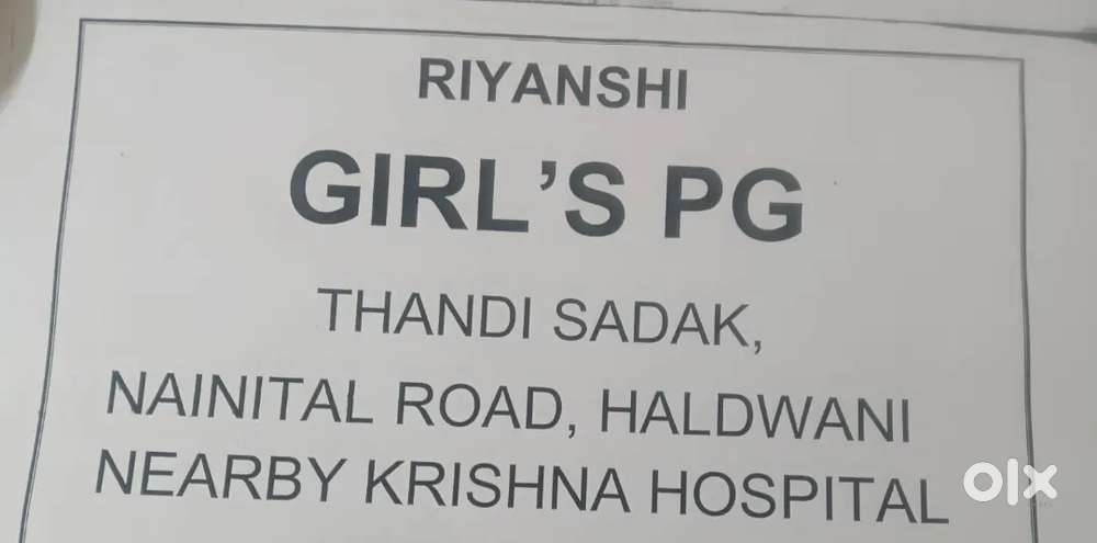 Riyanshi girls pg  haldwani