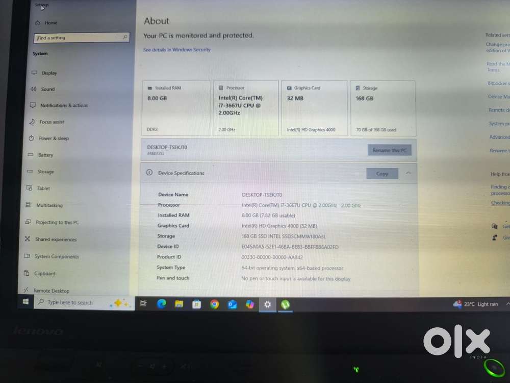 Lenovo laptop