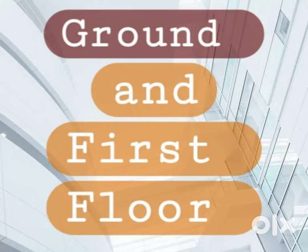 GROUND and First Floor with Toilet