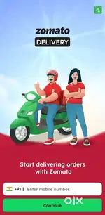 Zomato delivery boy