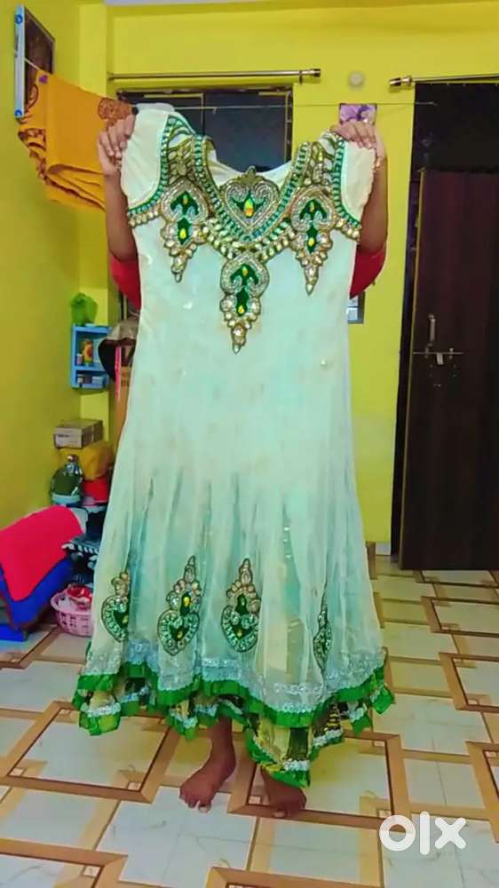 Fancy party wear anarkali suit