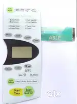 Microwave touch pads/panel