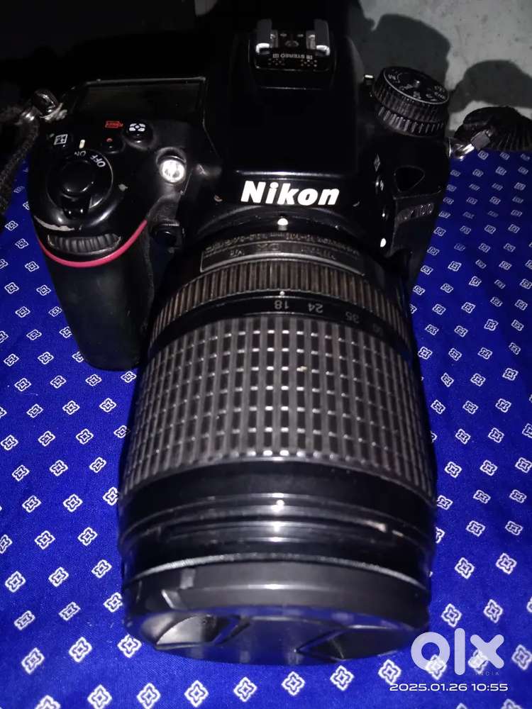 Nikon 7100d Lance 18x140 mm bag chager memory card ke sath
