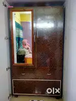 Wooden wardrobe