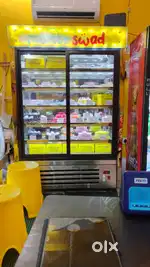 Ac counter fridge g+5 shelves