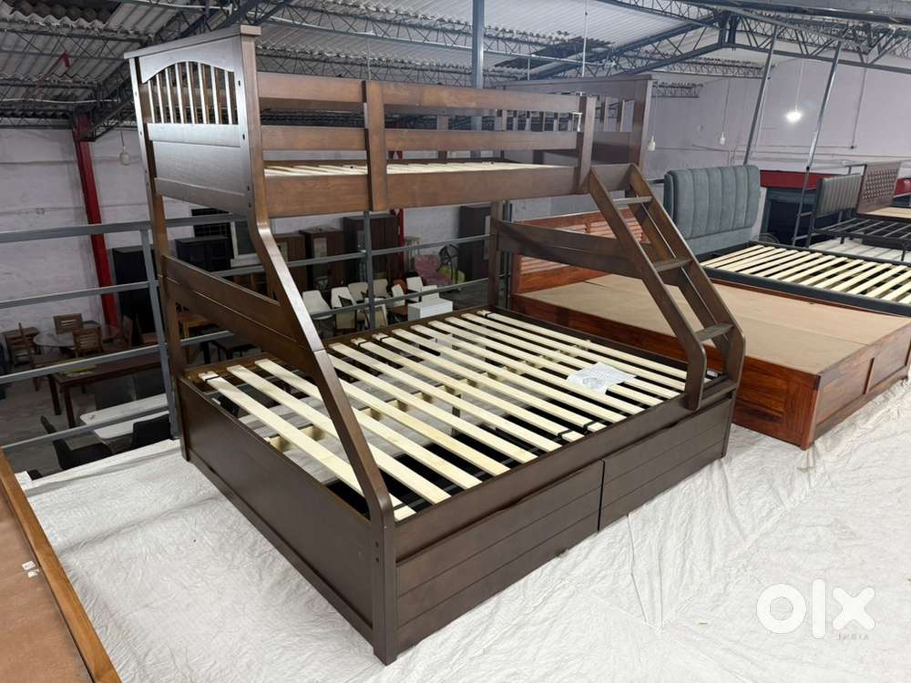 URBAN LADDER : Barnley Queen Soldiwood Bunk bed for Sale.Upto 70% Off.