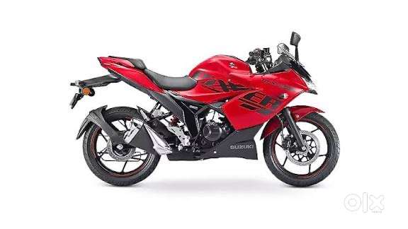 New gixxer in showroom