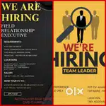VACANCY - SALES EXECUTIVE AND TEAM LEADER