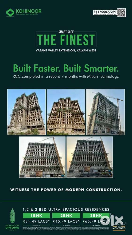 Kohinoor uptown new launch project prime location best  opportunity