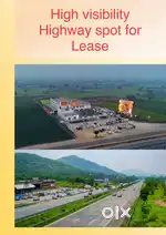 Highway facing commercial Land for lease