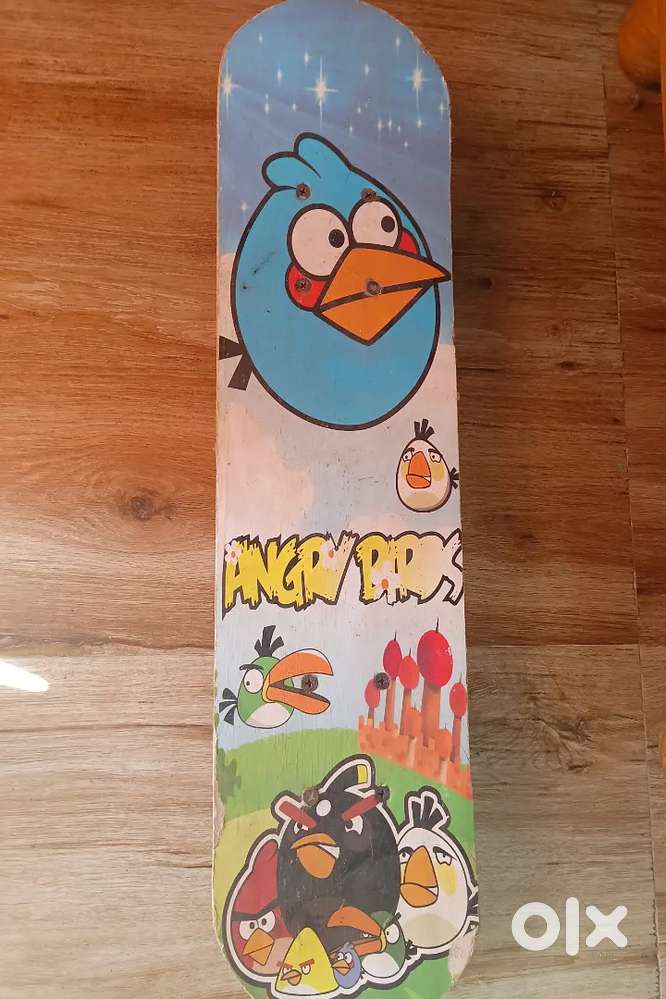 Skateboard (angry bird edition and spiderman edition)