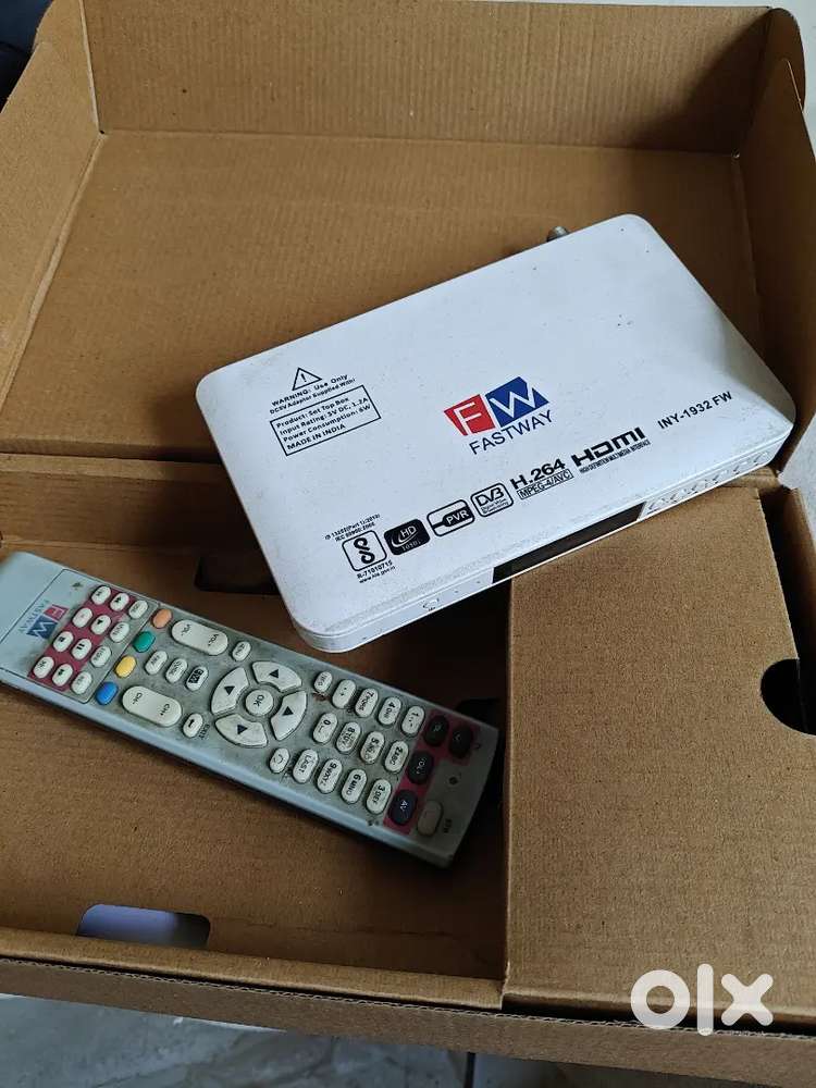 Fastway setup box and remote for sell