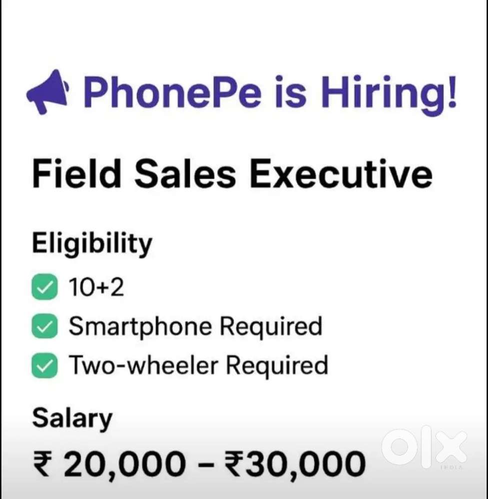 Phonepe BDE (Business Development Executive)