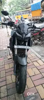A YAMAHA MT15 ABS bike is good condition