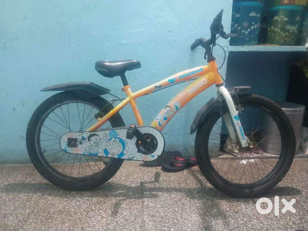Hero Boys doraemon cycle less used good condition