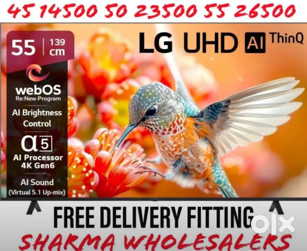 Lg Certified Webos Ultra Smart led tv 50 55 inches 65 inches 75 inches