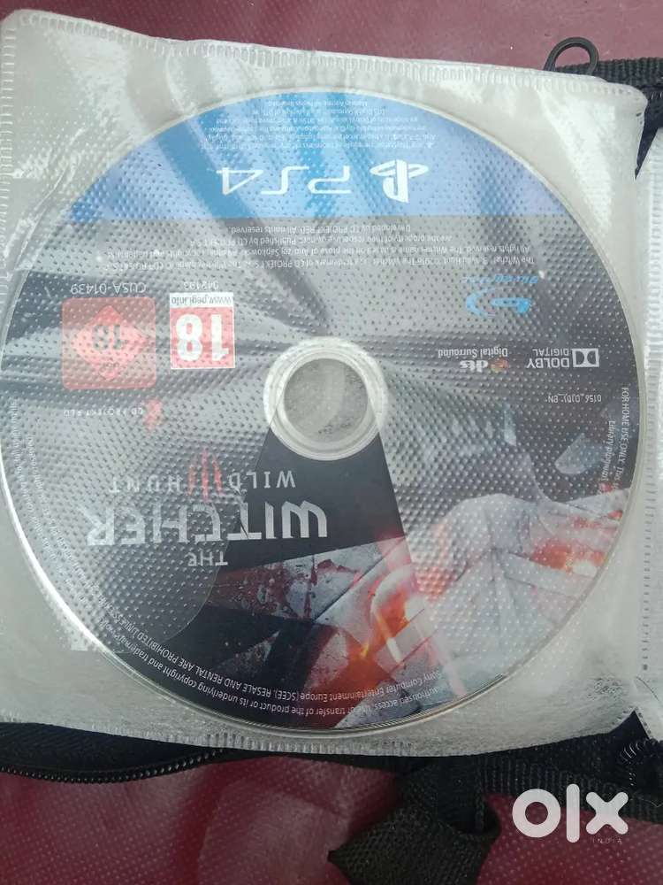 PS4 video game CD