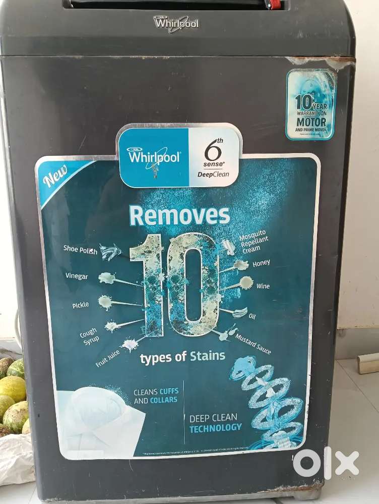 Whirlpool washing machine top load