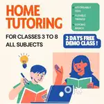 Home Tuition Class for Class 3rd – 8th Students