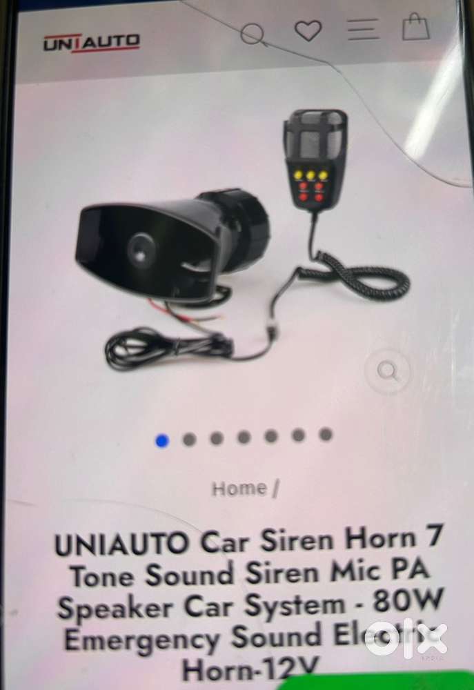 Uniauto car hooter