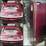 #5 YEAR WARRANTY _FREE SHIPPING LESS USED _FRIDGE