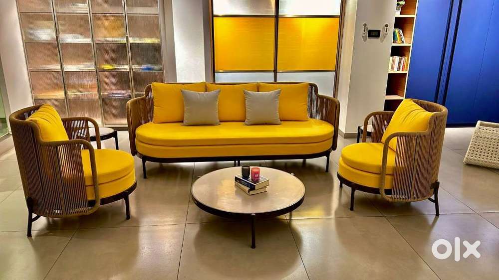 SOFA SET(3-seater sofa+2 single chairs+coffee table)