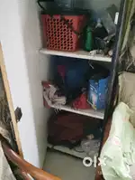 2pc wooden wardrobe with good condition