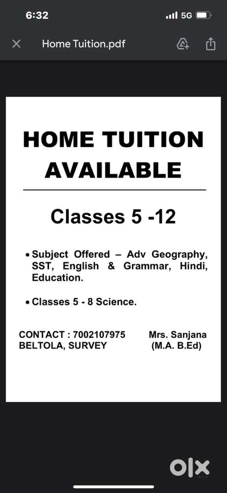 Tution classes