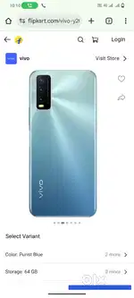 Vivo y20g  4.64 gb