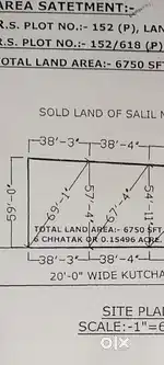 Land with warehouse