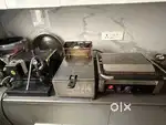 Brand new coffee machine , griller machine and fryer