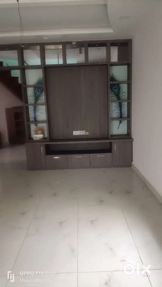 40/60 4 BHK independent duplex house 3 BHK rent40000 Kuvempunagar