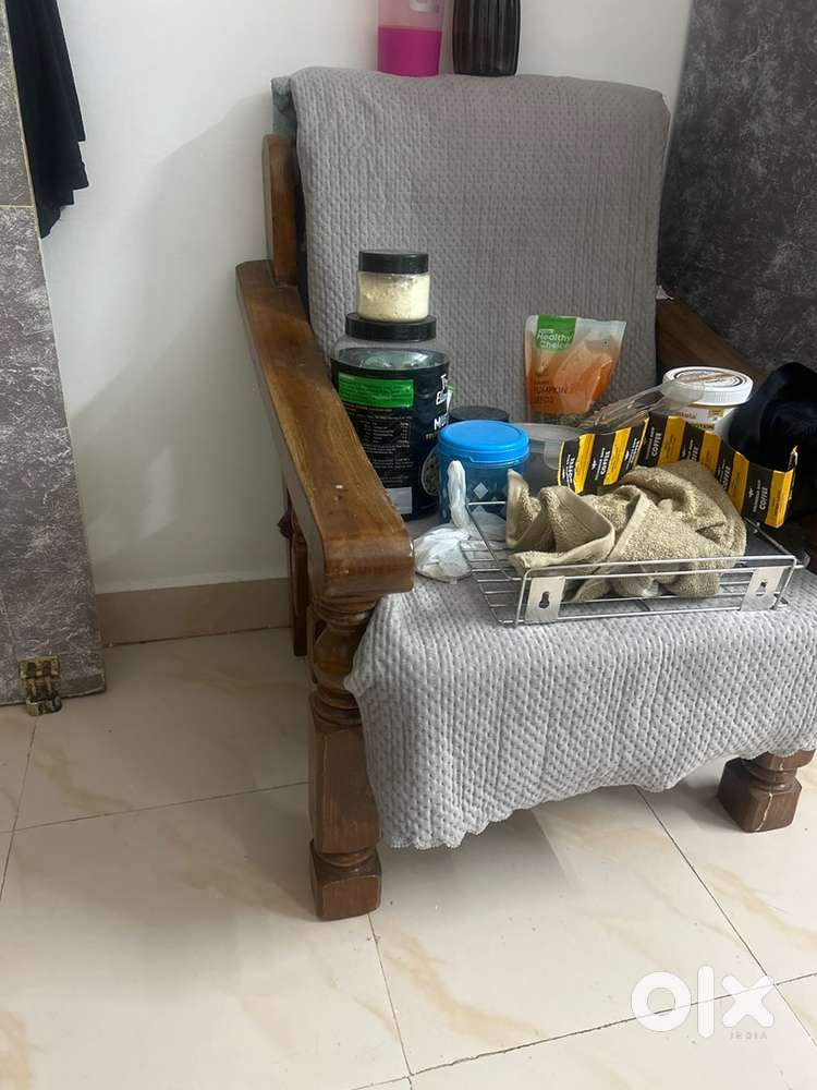 Sagon wood sofa. Not even used and also not having any kind of pest.