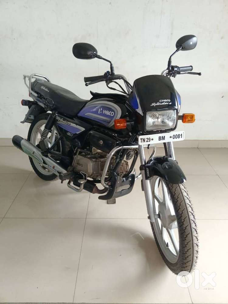 HERO SPLENDOR PLUS 2020 BLUE COLOUR