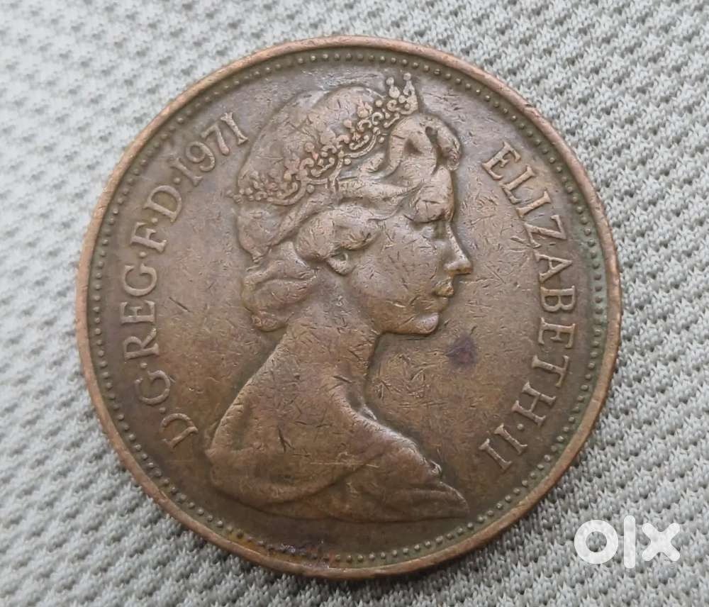 “Rare British 2 New Pence Coin – 1971 – Excellent Condition”