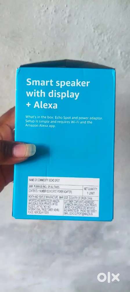echo dot 2025 5th generation alexa speaker just 1 week piece