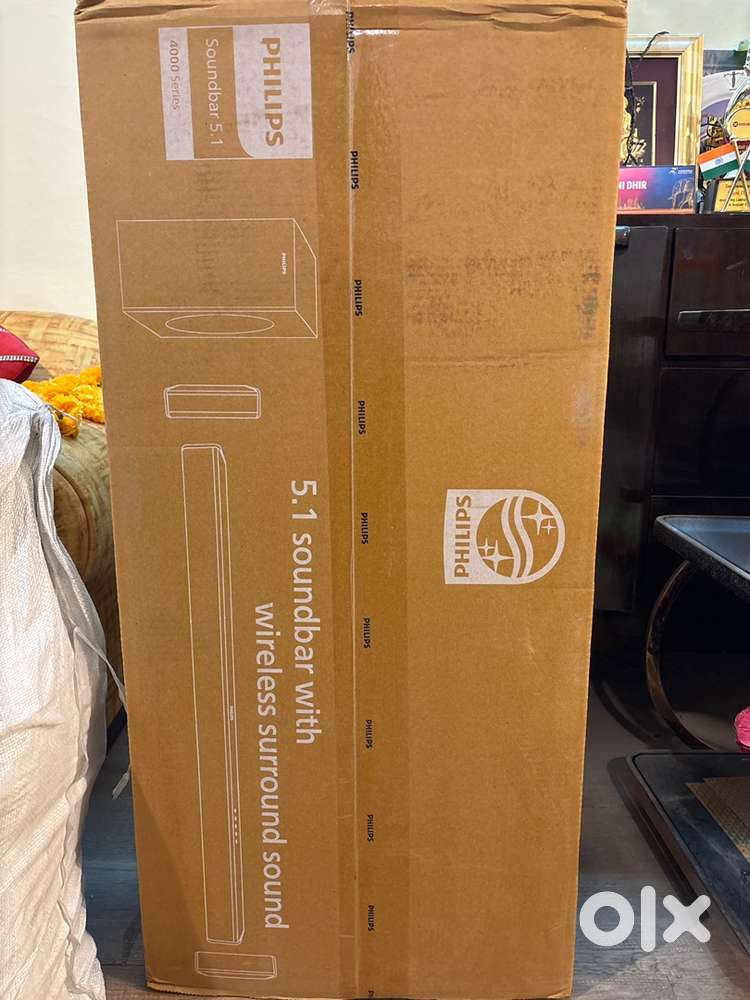 Philips 5.1 Soundbar with Wireless Surround Sound