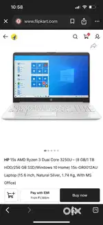 Laptop hp 15