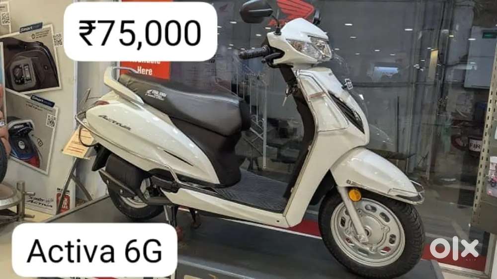 New condition Activa 6g ₹75000