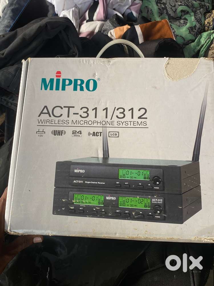 MiPRO® ACT-311/312 WIRELESS MICROPHONE SYSTEMS