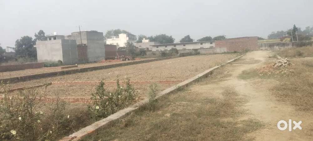 100 Gaj Plot for sale Near  railway station Khekra,Bagpat location.