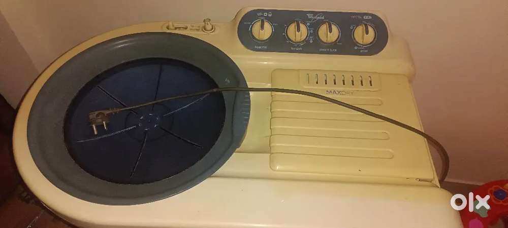 Whirlpool semi automatic machine 7kg
