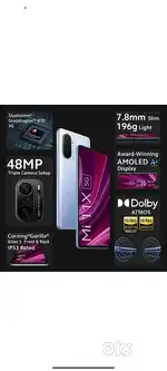 Xiaomi 11X(128GB) gaming phone snapdragon 870/it's 5G