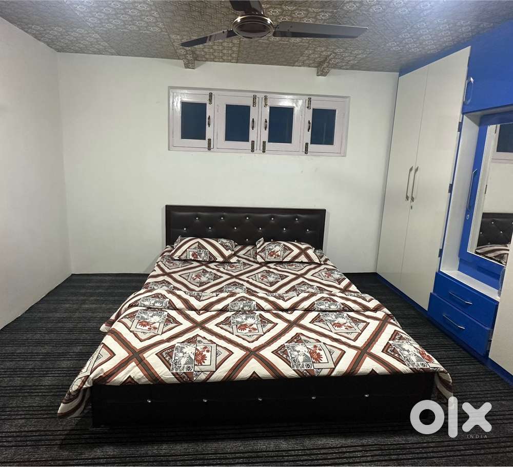 1bhk furnished flat for rent with inverter backup and all amenities