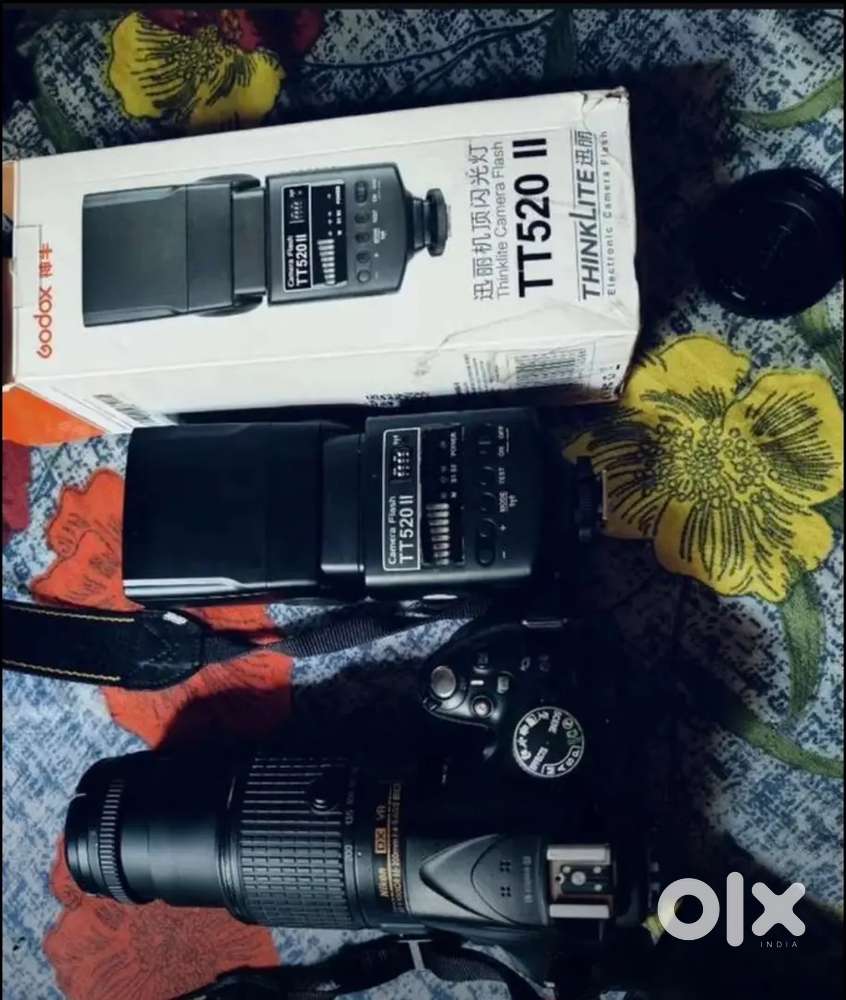 Nikon 5200 d with 55-200 zoom lens