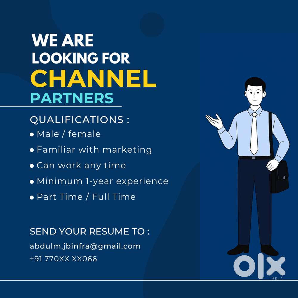 We are looking for Channel Partners