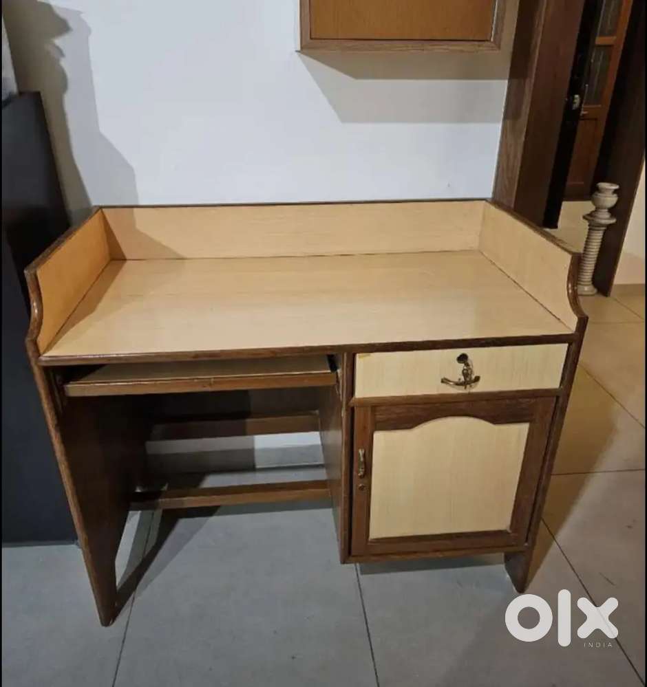 Real Burmese Teak Wood Study/Computer Table 43×26