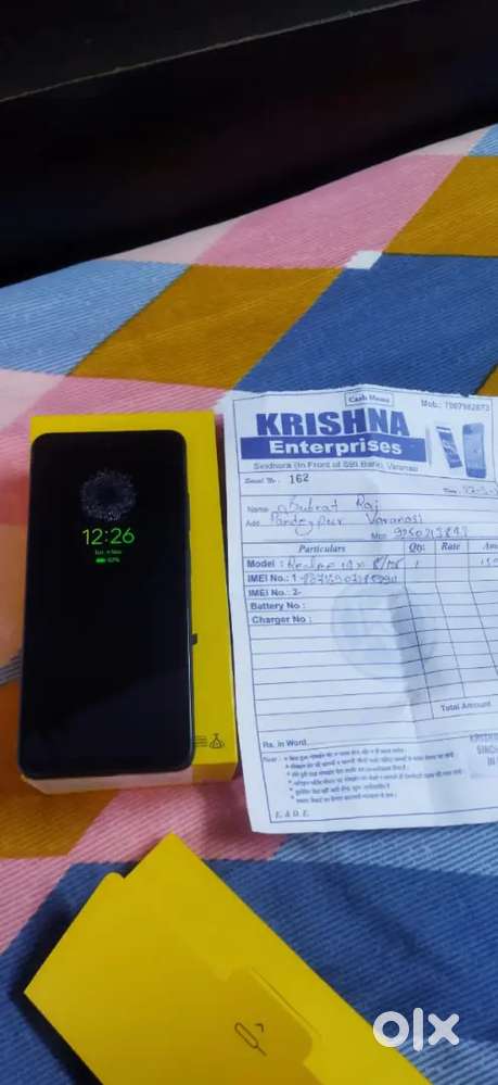Realme 14x 8 Ram 128 internal 5 Mahina hold